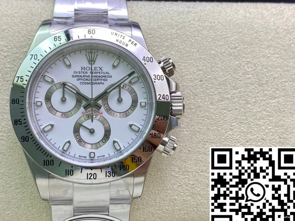 116520LN White Rolex Dial Factory Cosmograph Clean Daytona 0514